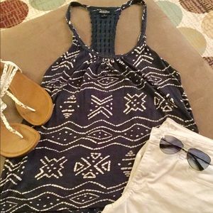 ☘️ Lucky Brand Racer Back Tank Top, Size XL ☘️